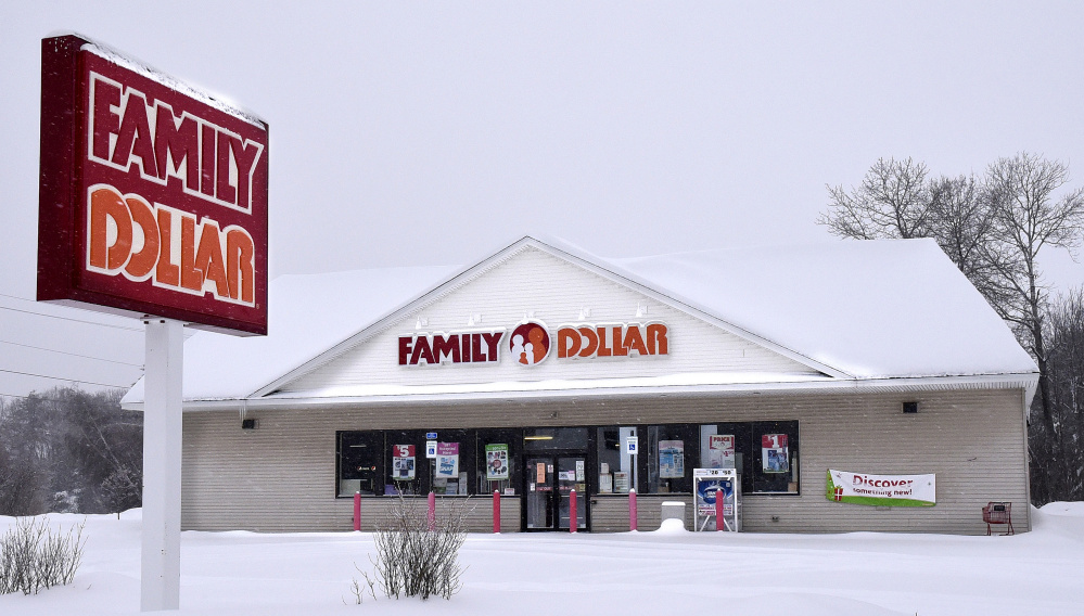 The Family Dollar store on School Street in Unity, seen closed on Monday, was robbed Christmas Eve.