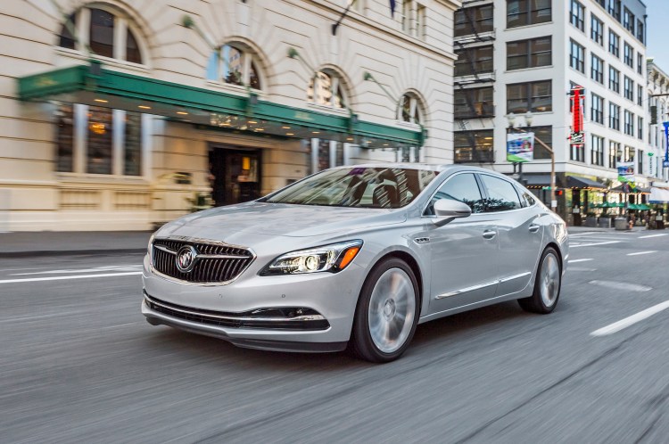 The 2018 Buick LaCrosse is aimed at young professionals seeking a bridge between a mass-market sedan like a Honda Accord and a more expensive luxury brand such as BMW or Mercedes. 
