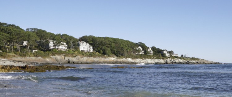 Access to the coast along this area of Shore Acres and Broad Cove in Cape Elizabeth has divided neighbors for years.
