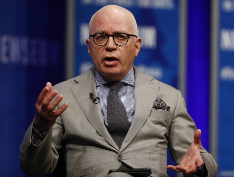 Michael Wolff says he is unfazed by President Trump's threats of legal action over his book, "Fire and Fury: Inside the Trump White House," released Friday.