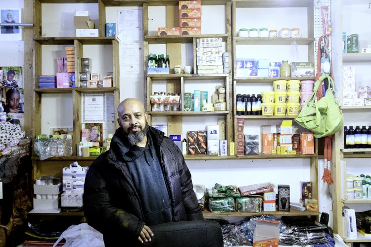 Mohamed Heban moved to Lewiston in 2002 from Atlanta. He and his wife have raised five children in Lewiston and own the Baraka Store on Lisbon Street. "It's great," Heban said of living in the city. "The majority of people are good, friendly neighbors."