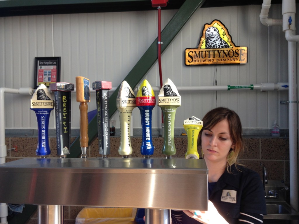 The Smuttynose Brewing Co. property in New Hampshire includes a restaurant located next to the brewery.