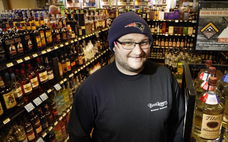 Carl Baade, assistant manager at Bootleggers Beverage Warehouse and Redemption in Topsham, says Fireball Cinnamon Whisky nips were their top-selling product last year. "I don't know what the fascination with Fireball is," he said, "but it's what everybody started drinking."