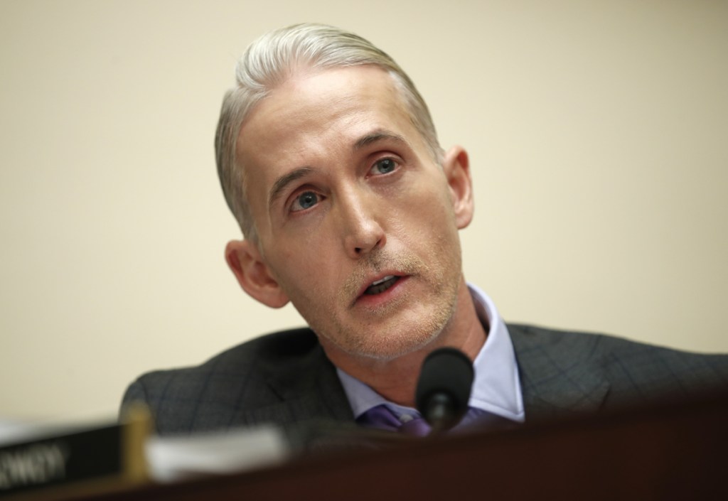 Rep. Trey Gowdy, R-S.C.,  will not seek re-election.