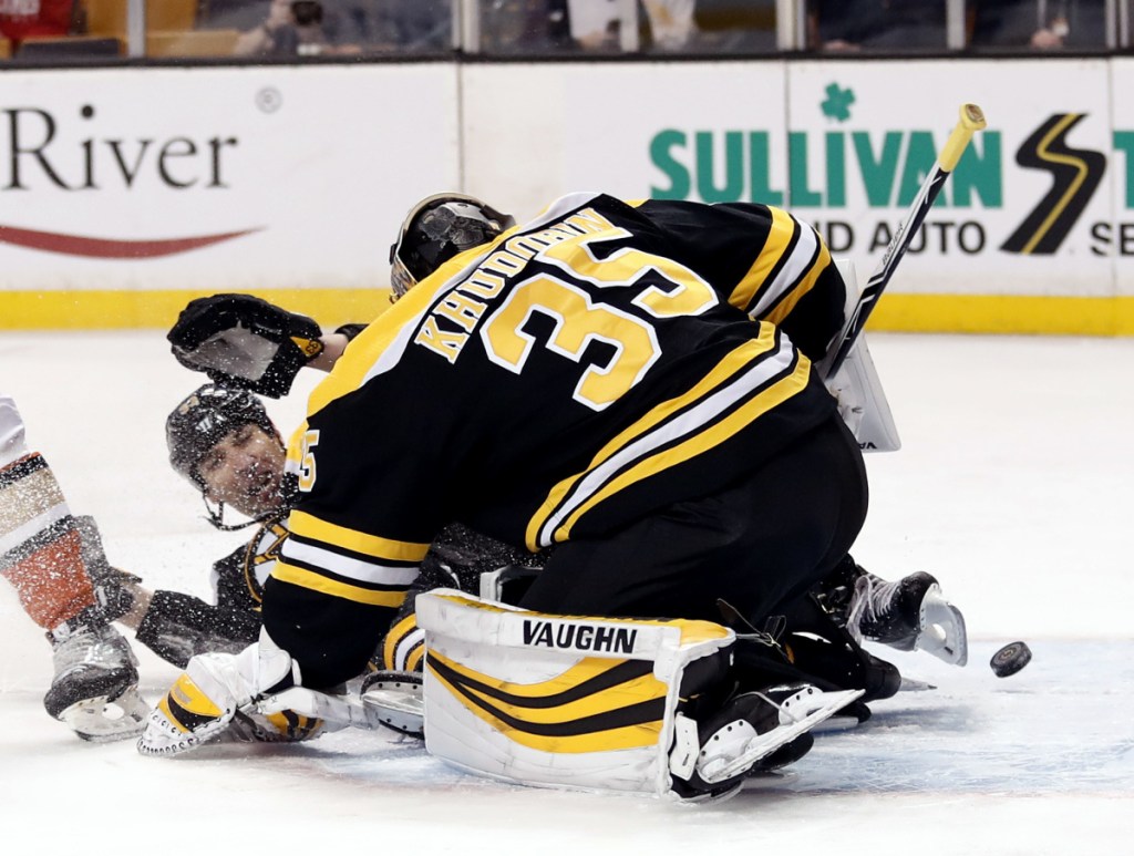 Power, squared: Torey Krug produces from two spots on the man