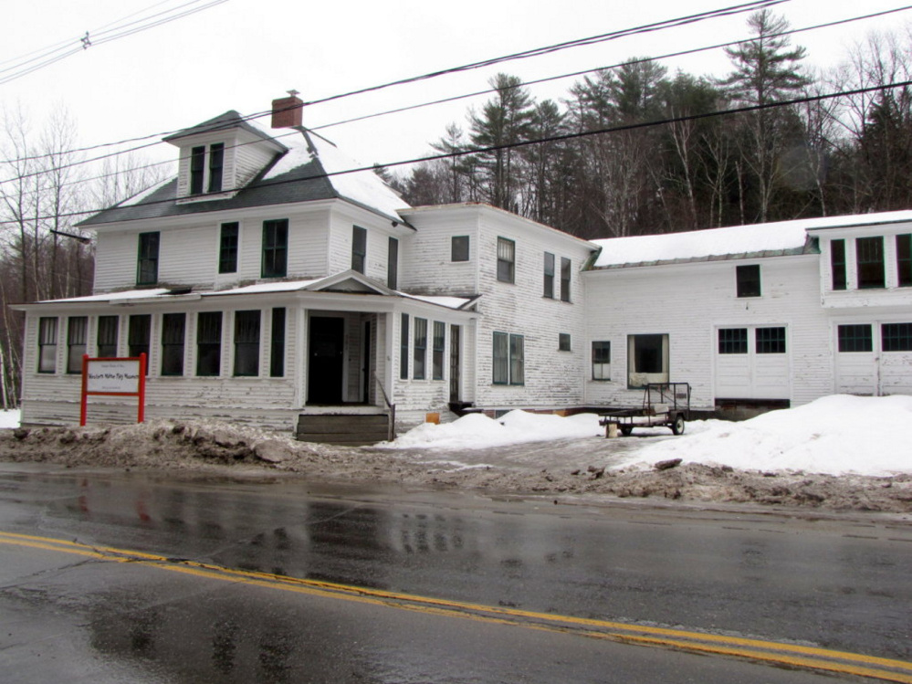 The former home of Dr. Albert York on Main Street in Wilton was donated to the Western Maine Play Museum in 2014.