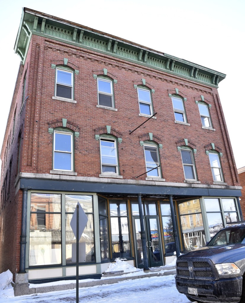 Jason Cooke, who purchased the improved property at 151 Water St. in Skowhegan from Steve and Lyn Govoni, has been awarded $20,000 in tax-increment financing funds to help renovate the vacant storefronts.