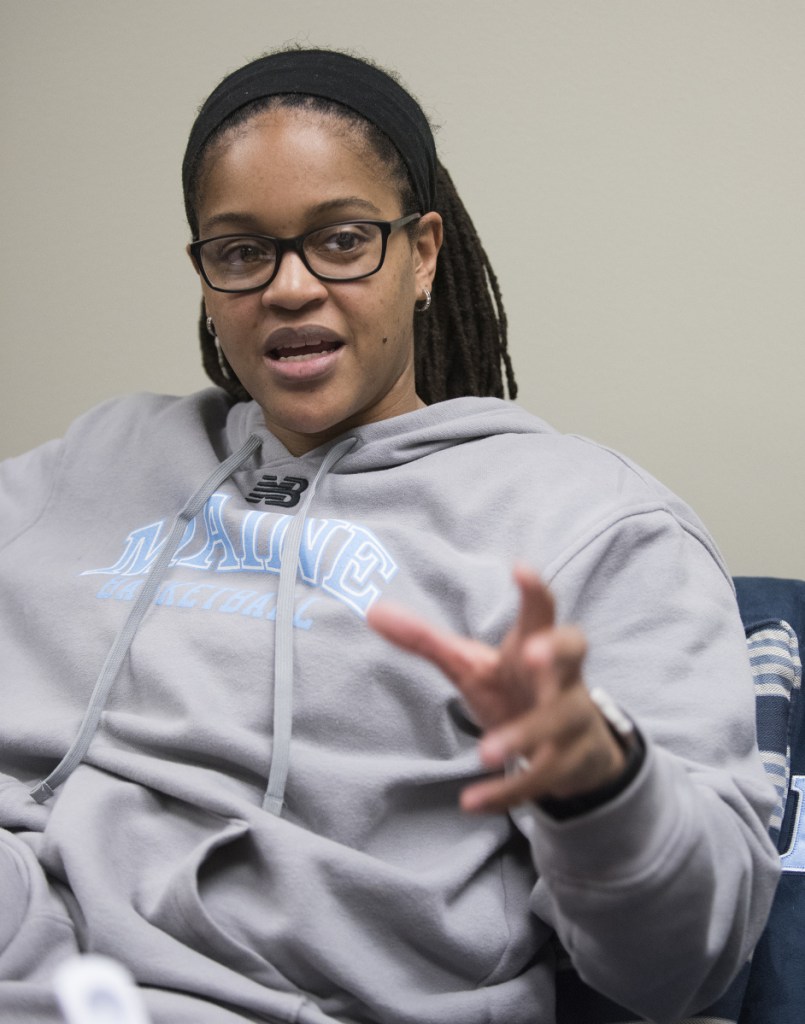 University of Maine women's basketball assistant coach Jhasmin Player says Amy Vachon is doing a tremendous job with the program.