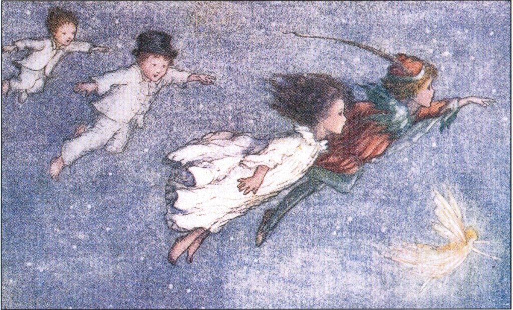 "Off to Never-Never Land" by  Flora White, 1914.