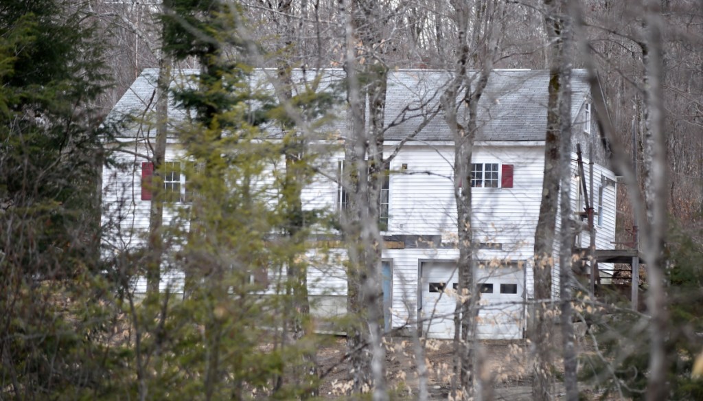 Maine State Police investigators blocked off McNally Road on April 8, 2016, in St. Albans as they investigated the death of Randy Erving, 53. Jeremy Erving, 24, the nephew of Randy Erving, is charged with murder in the death of his uncle.