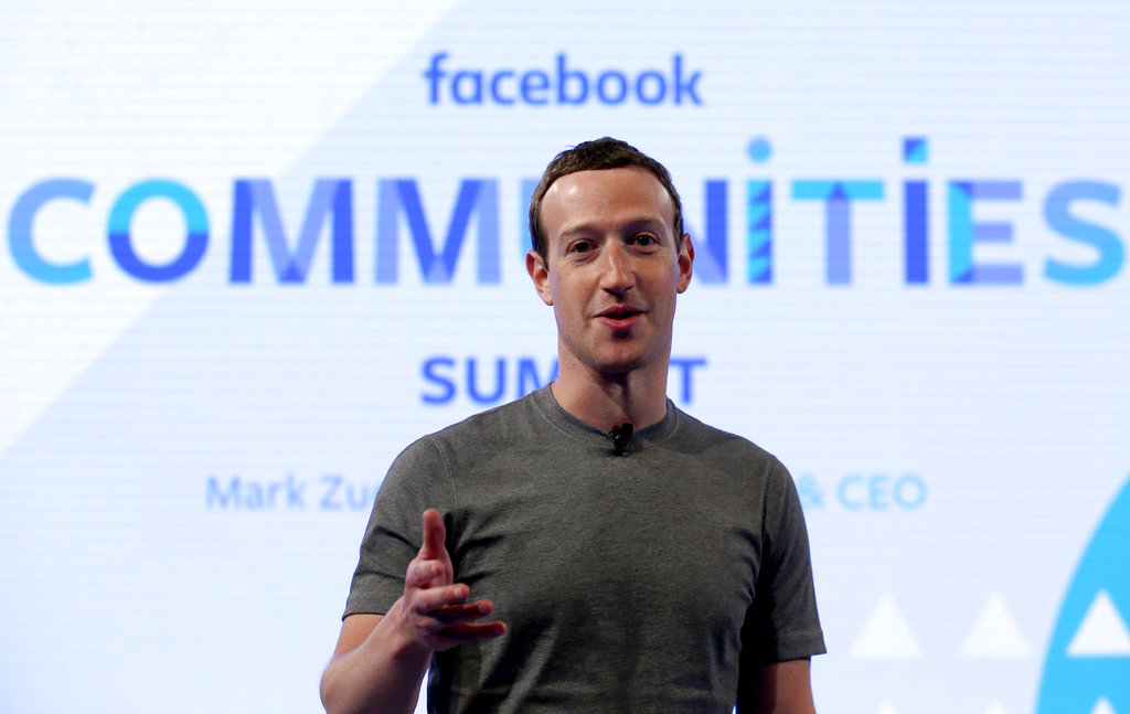 Facebook CEO Mark Zuckerberg 