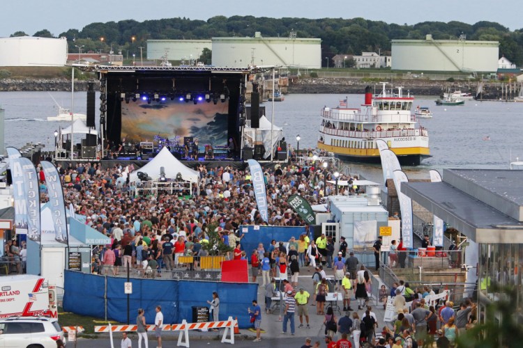 The number of noise complaints related to concerts on the Maine State Pier has steadily risen over the years, though decibel readings taken on site indicate that the venue rarely exceeds the 92 decibel limit outlined in the city code – a sound limit equivalent to a power mower.