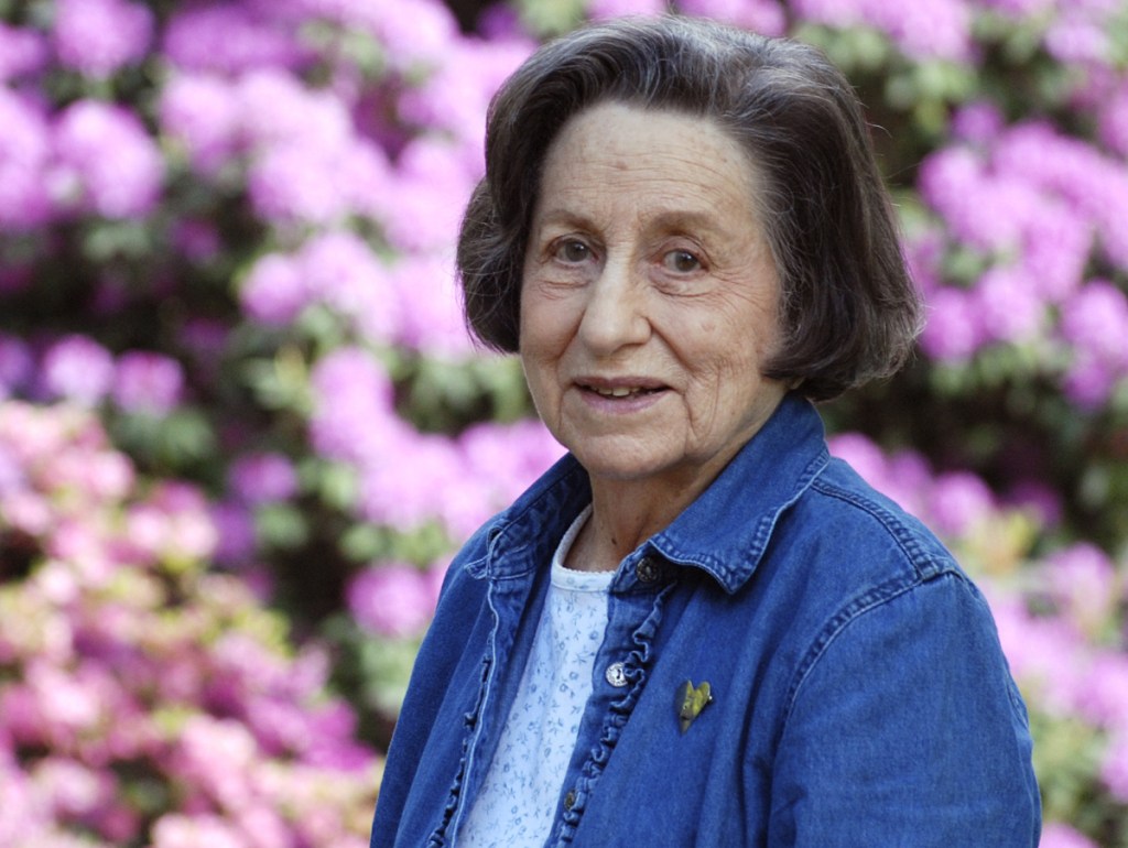 Pioneering artist Gloria Stoll Karn, now 94, at her home in Pittsburgh in a photo taken in May 2008 by her grandson Shawn Cregan.