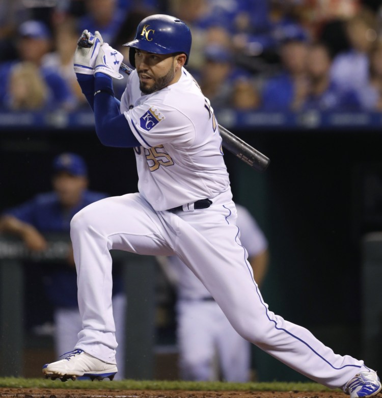 According to a person with a knowledge of the deal, free agent first baseman Eric Hosmer will join the San Diego Padres an eight-year, $144 million contract.