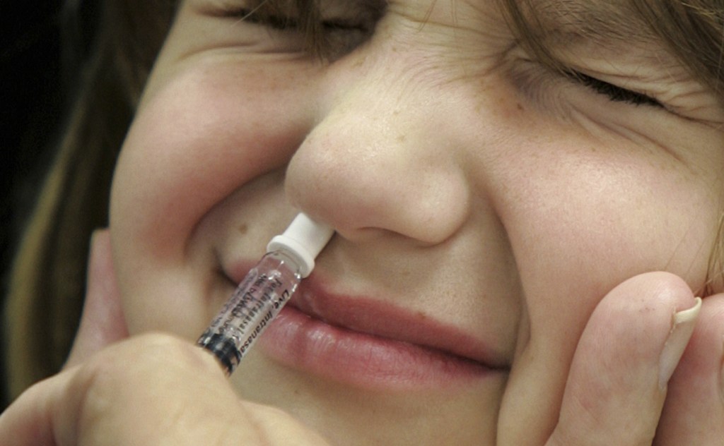 FluMist maker AstaZeneca says vaccine problems have been corrected.