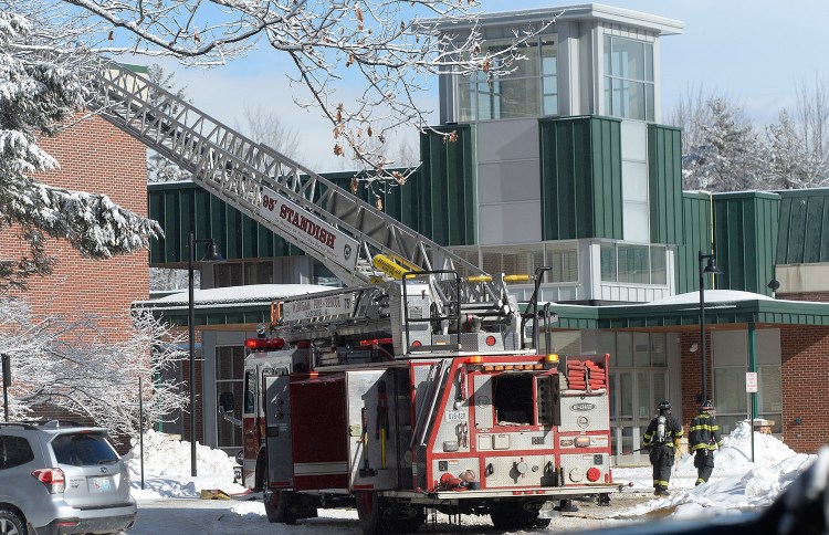Firefighters from multiple departments were called to Bonny Eagle High School in Standish on Friday morning after heavy smoke was reported in the building.