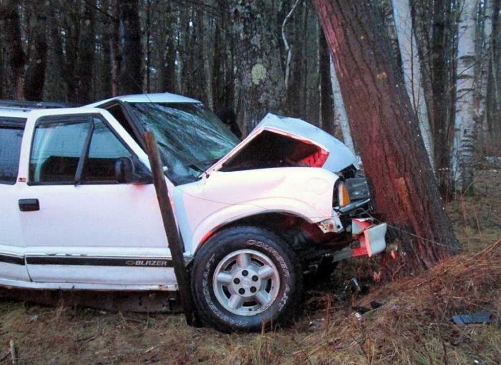 Authorities said Michael Oliver, 67, was killed instantly Monday morning when his Chevrolet Blazer veered off Route 197 in Litchfield and struck a tree.