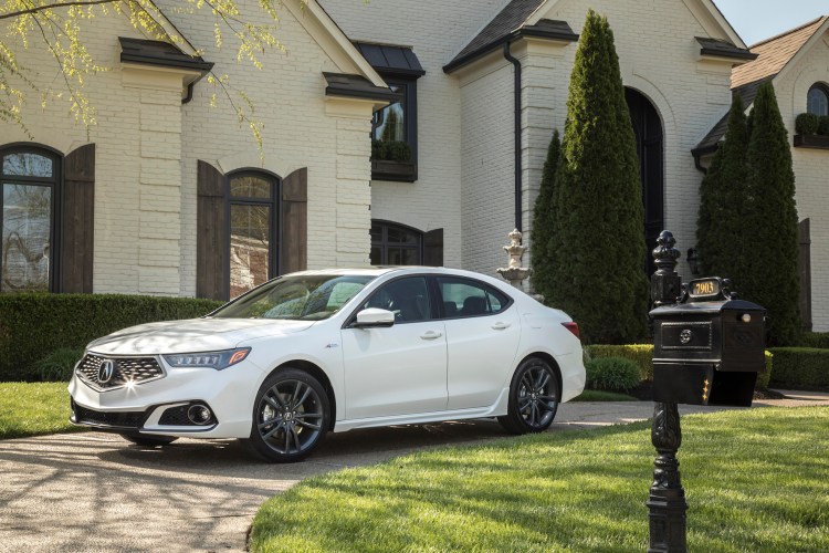The 2018 Acura TLX V6 A-Spec.