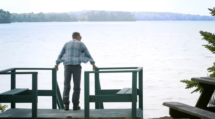 The Maine Office of Tourism has won several awards, including an advertising award for a partnership with L.L. Bean that brought six young adults to Maine for the first time, outfitted them with gear and documented their experiences outdoors with an interactive web package called Chasing the Sun. This is a still from that video series.