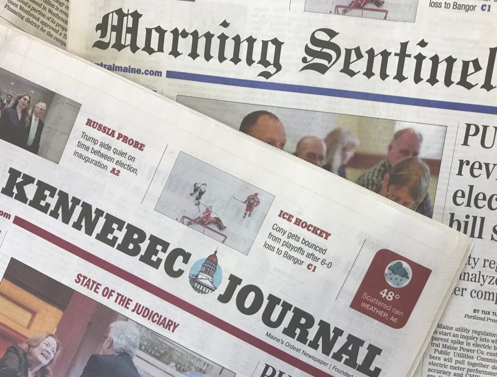 Morning Sentinel, Kennebec Journal sports departments earn national honors