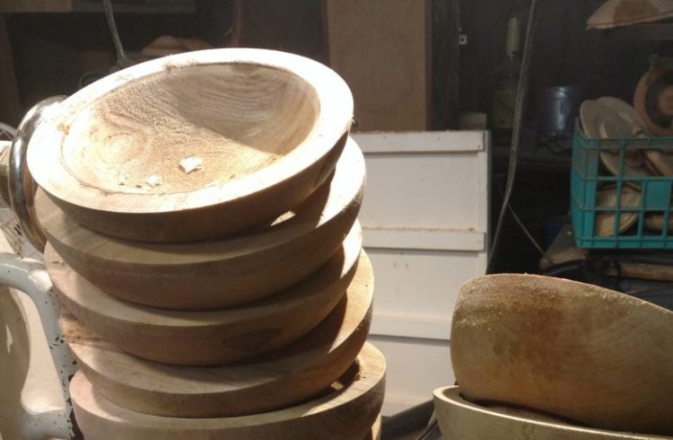 The winners of the 2018 Source Awards receive these hand-turned, locally sourced bowls. This year, the wood came from a beloved red maple tree that grew outside the home of Source Editor Peggy Grodinsky. She ultimately had to cut down the tree.