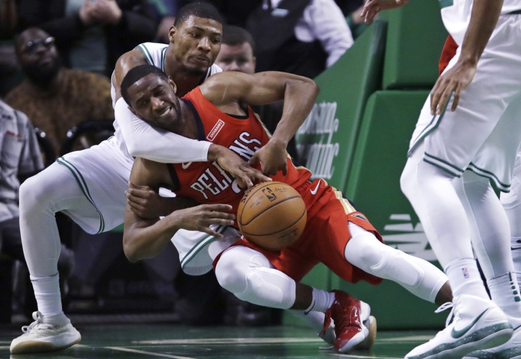 Marcus Smart's defensive prowess has been a major reason why the Celtics are ranked No. 3 in the NBA in team defense, but he'll miss the remainder of the regular season after undergoing thumb surgery Friday.
