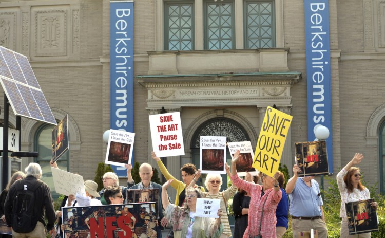 The Berkshire Museum in Pittsfield, Mass. An attorney for the museum says that an April deadline is nearing to sell some art works and that the museum is in dire financial straits.
