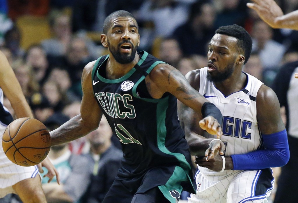 Kyrie Irving has missed seven straight games for the Boston Celtics with a knee injury. He will have a procedure on Saturday, which the team calls 'minimally invasive.'