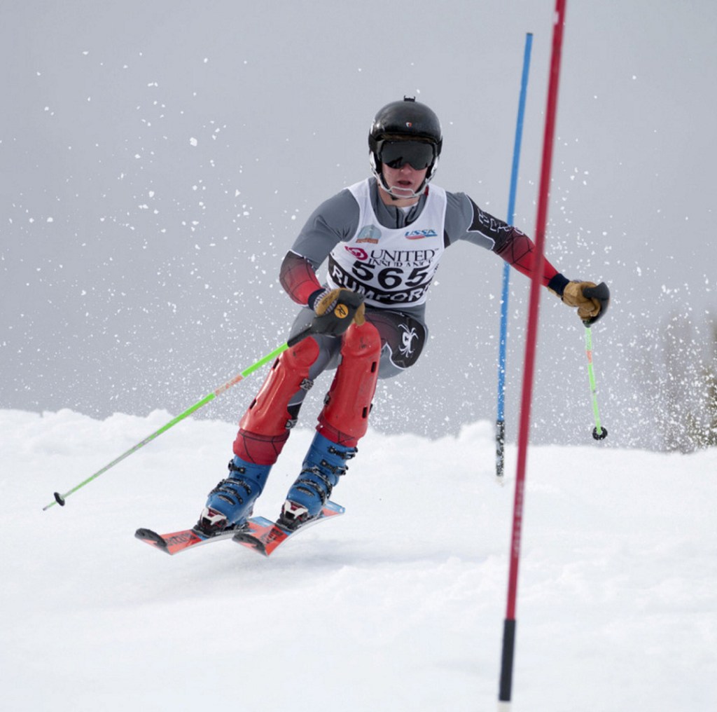 Oxford Hills sophomore Tommy Bancroft was a busy skier at the Class A state championships, entering both events in the Alpine and Nordic competitions, and never finishing outside the top 20. Bancroft in the male Skier of the Year.