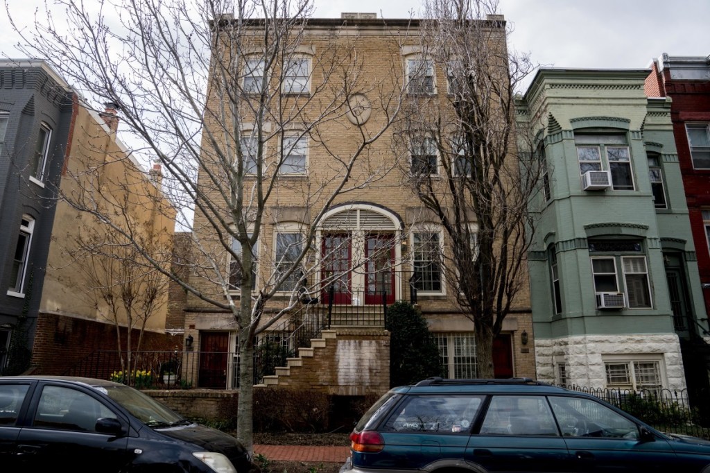 The Capitol Hill condo building where Environmental Protection Agency Administrator Scott Pruitt has stayed in Washington.