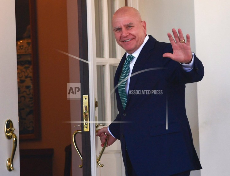 H.R. McMaster, seen walking into the West Wing of the White House on March 16, is being replaced as national security adviser by former U.N. Ambassador John Bolton.