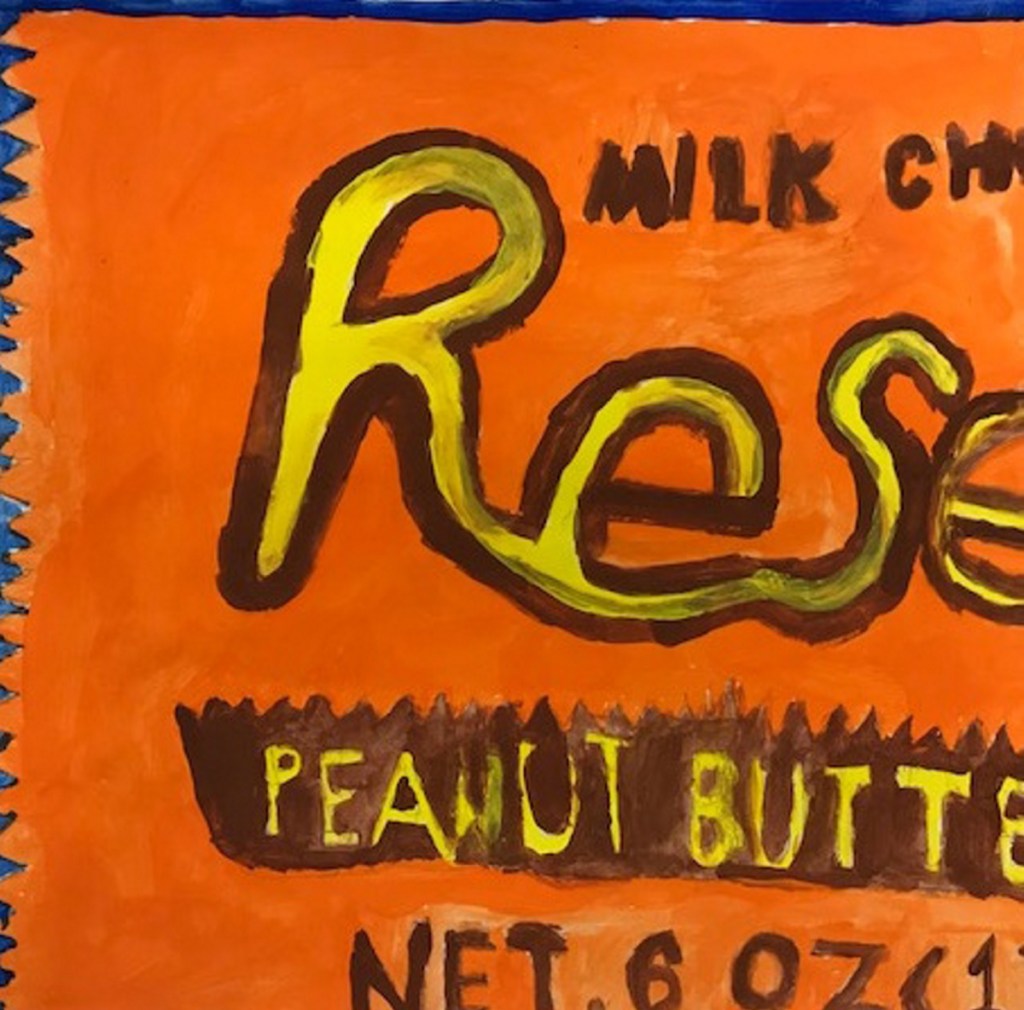 "Reeses" by Charlotte, grade 3, Marcia Buker Elementary School.