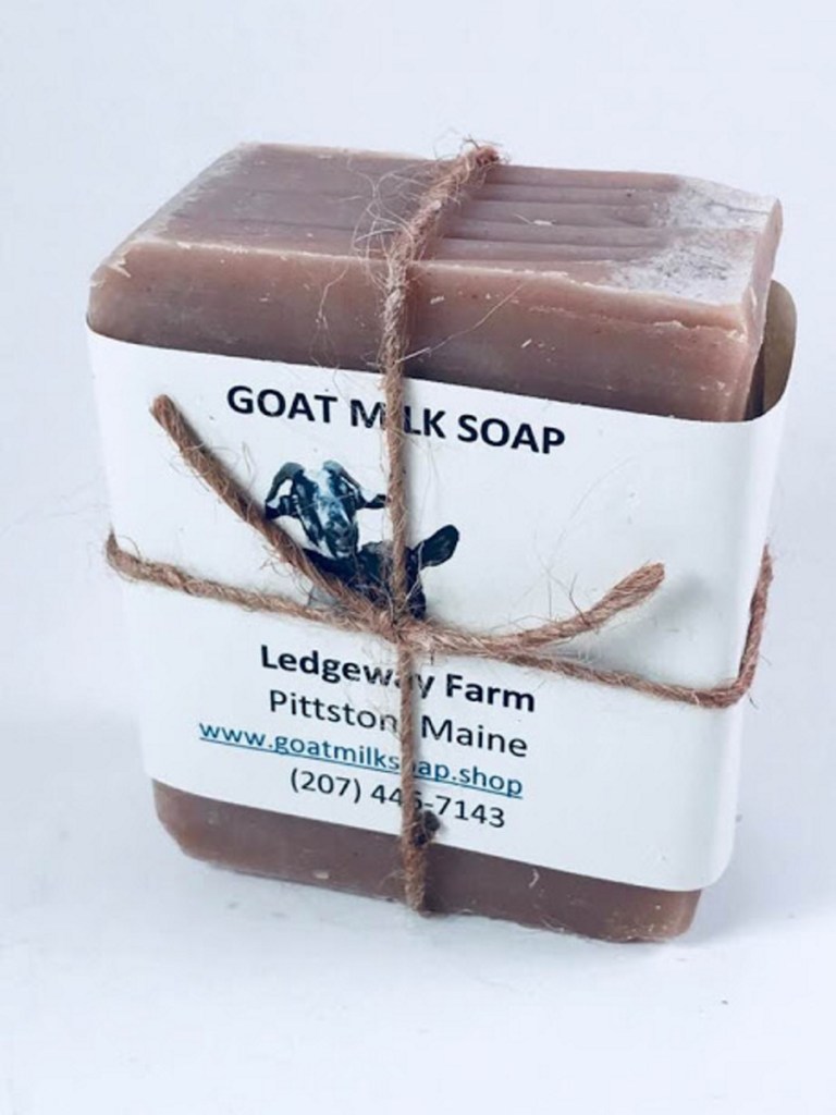 Handmade goatmilk soap by Ledgeway Farm.