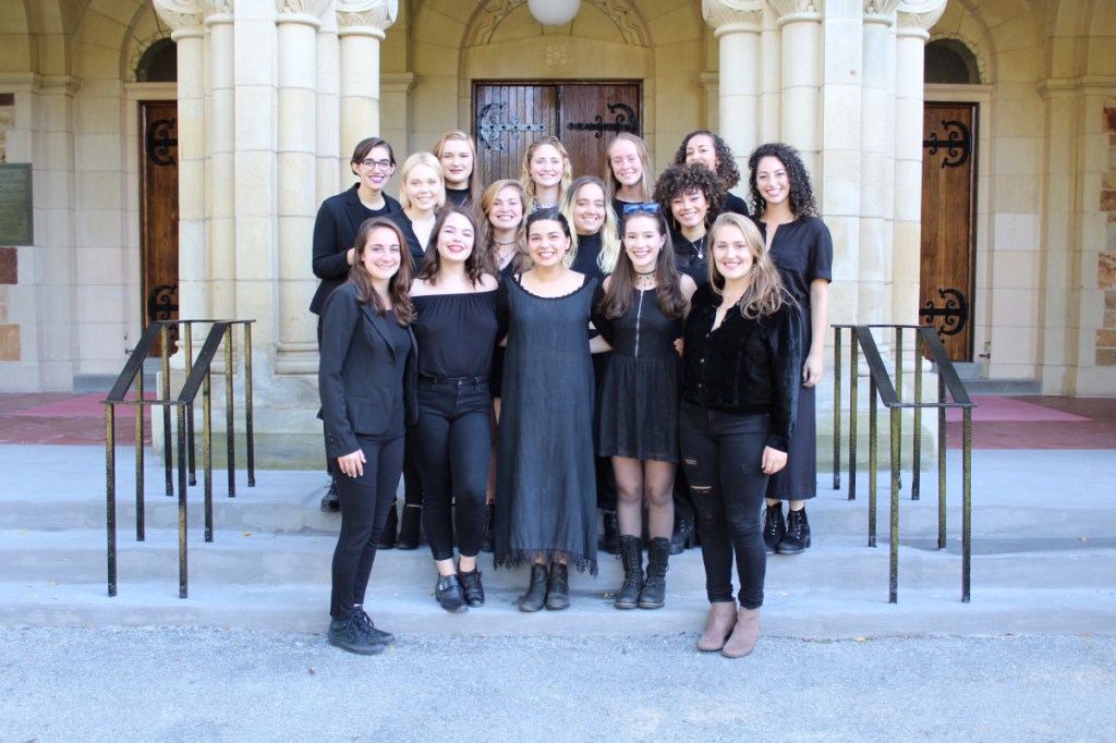 The Vassar Night Owls, one of the oldest female a capella groups in the country.