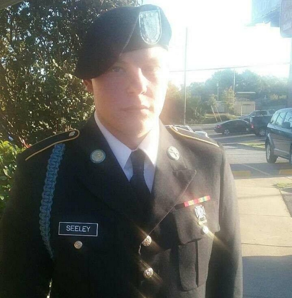 Austin Seeley, 19, of Farmington, left his Army post at Fort Campbell, Kentucky, and was advised by his father to turn himself in at the Franklin County Sheriff's Office. Anthony Seeley, Austin's father, a combat veteran himself, said his son has been hazed and put in unnecessarily dangerous situations by his team leader.