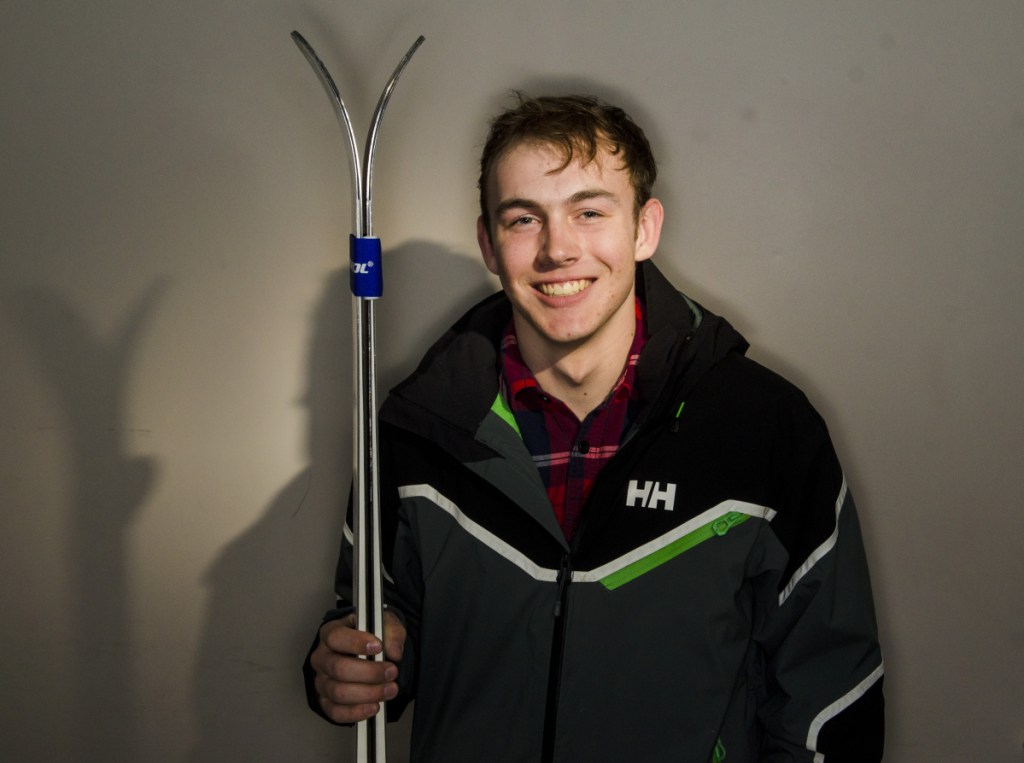 Winthrop junior Maguire Anaszewski is the Kennebec Journal Boys Alpine Skier of the Year.