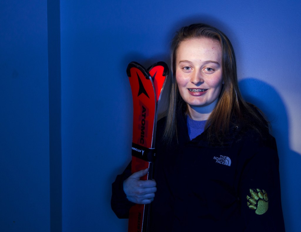 Maranacook sophomore Katie Ide is the Kennebec Journal Girls Alpine Skier of the Year.