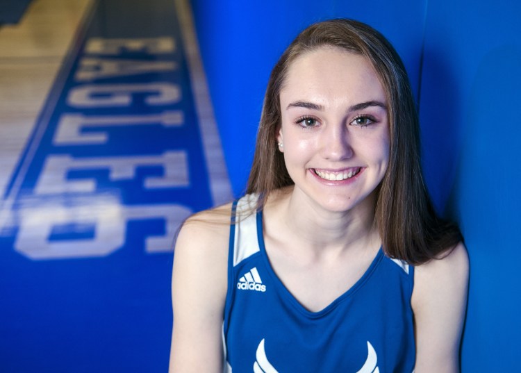 Erskine Academy distance runner Kaylee Porter is the Kennebec Journal and Morning Sentinel Girls Indoor Track and Field Athlete of the Year.