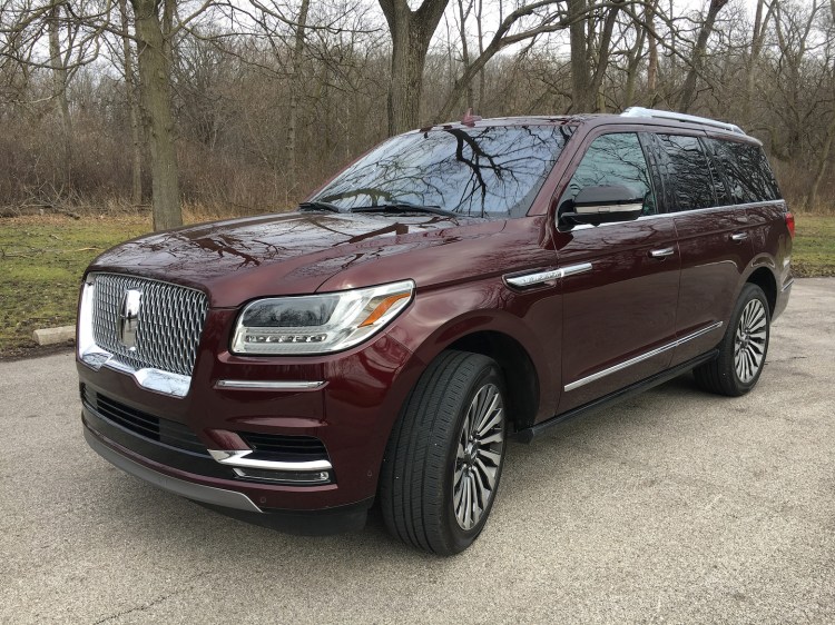 Redesigned 2018 Lincoln Navigator AWD in Reserve trim.