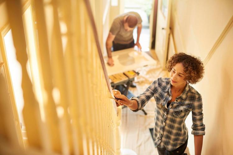 DIY projects with a spouse or family member can be fun if you take the right approach.