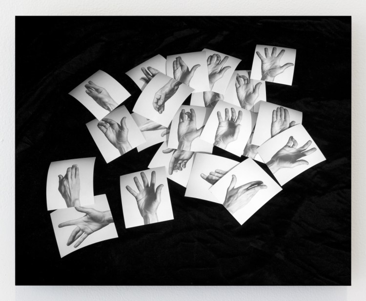 Kate Greene, "Yvonne's Hands," 2018, 8 by 10 inches.