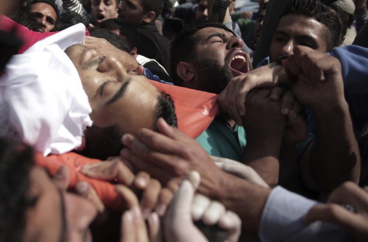 Palestinian cameraman Yasser Murtaga is among those killed.