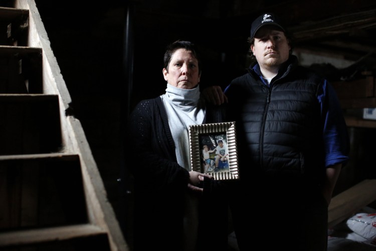 At their Gorham home, Faith Joyal and Marc Joyal-Myers hold the memories of their lost son and brother and still hunger for answers about who killed him in the Denny's parking lot of Portland in 1998. Charges were dropped against a 15-year-old suspect for inconsistent evidence, and despite dozens of witnesses, the case remains unsolved.