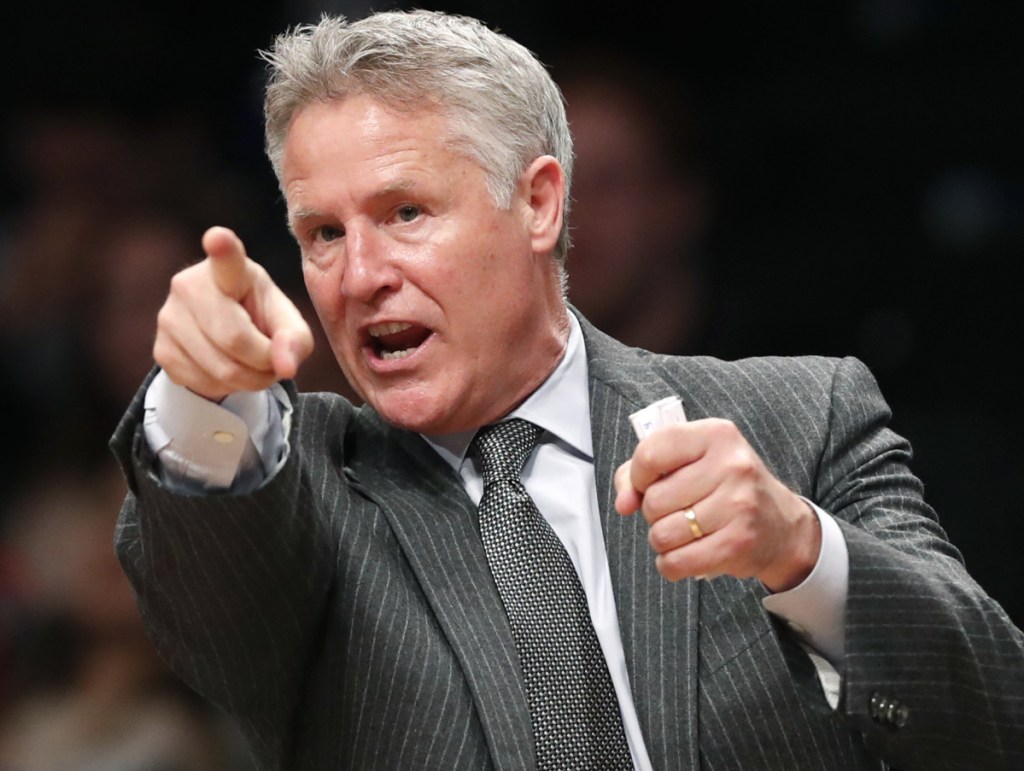 Brett Brown has guided the 76ers to 16 straight wins and the No. 3 seed in the Eastern Conference playoffs.