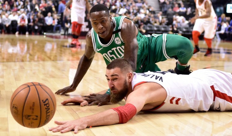 Terry Rozier and the Boston Celtics earned the No. 2 seed in the Eastern Conference despite injuries to two of their best players, Gordon Hayward and Kyrie Irving. Jonas Valanciunas and the Raptors earned the No. 1 seed.