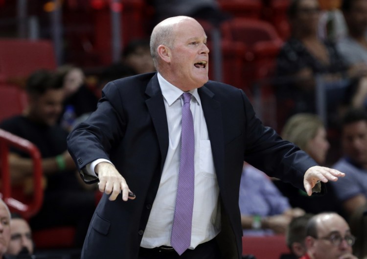 The Charlotte Hornets fired Steve Clifford on Friday after five seasons as the team's head coach. (AP Photo/Lynne Sladky)