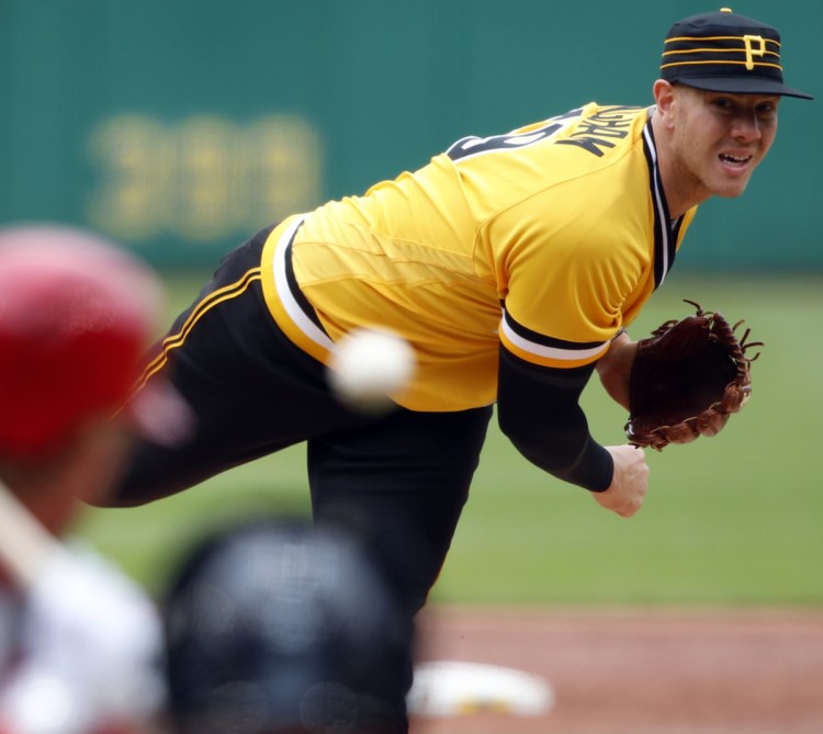 Nick Kingham of the Pittsburgh Pirates had a memorable league debut Sunday, taking a perfect game into the seventh inning of a 5-0 win over St. Louis.