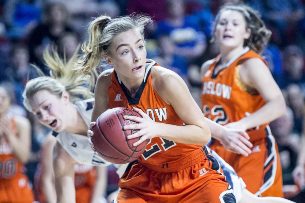 Winslow's Haley Ward is the Morning Sentinel Girls Basketball Player of the Year.