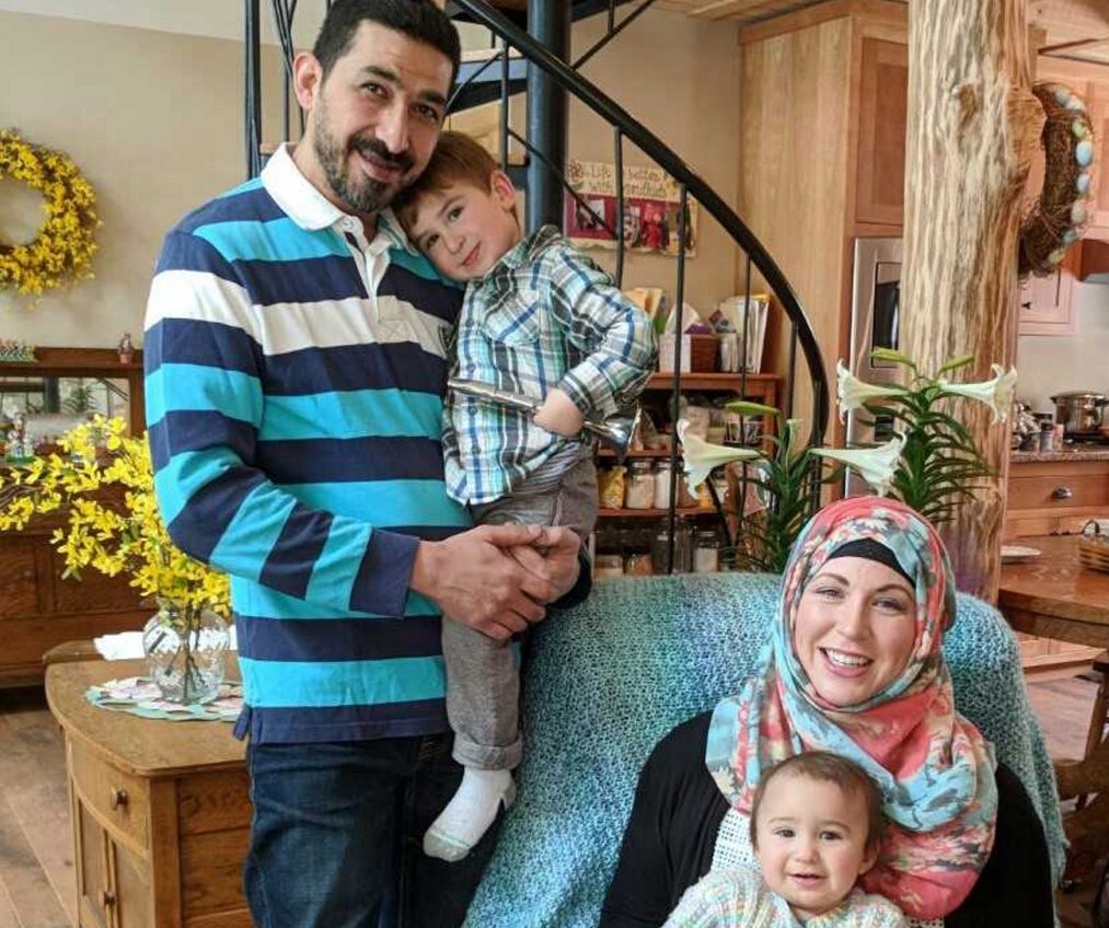 After shots were fired at the sign advertising the butchery that Hussam Al Rawi and his wife, Kathryn Piper, operate in Troy, they are worried about the safety of their family, which includes their son, Mohammad-Noor, 3, and daughter, Al Thurayya, 15 months.