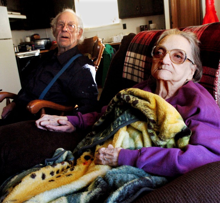 Richard and Leonette Sukeforth lived in Holden with their daughter after they were evicted from their home in Albion in January 2017. The town foreclosed on the property in 2015 for non payment of taxes and sold the property. The couple now reside in a nursing home.